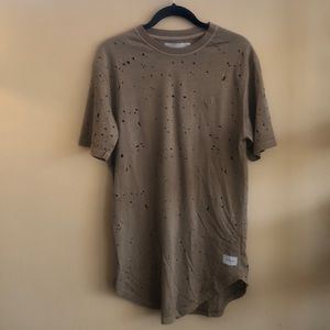 Hand of God Light Brown Native Tee SzXS